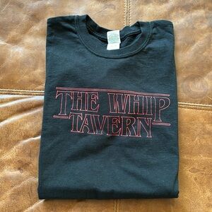 The Whip Tavern Black Shortsleeved Tee